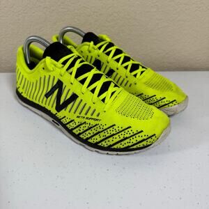 New Balance Minimus 20v7 Neon Yellow Athletic Running Sneakers Mens Size 8.5